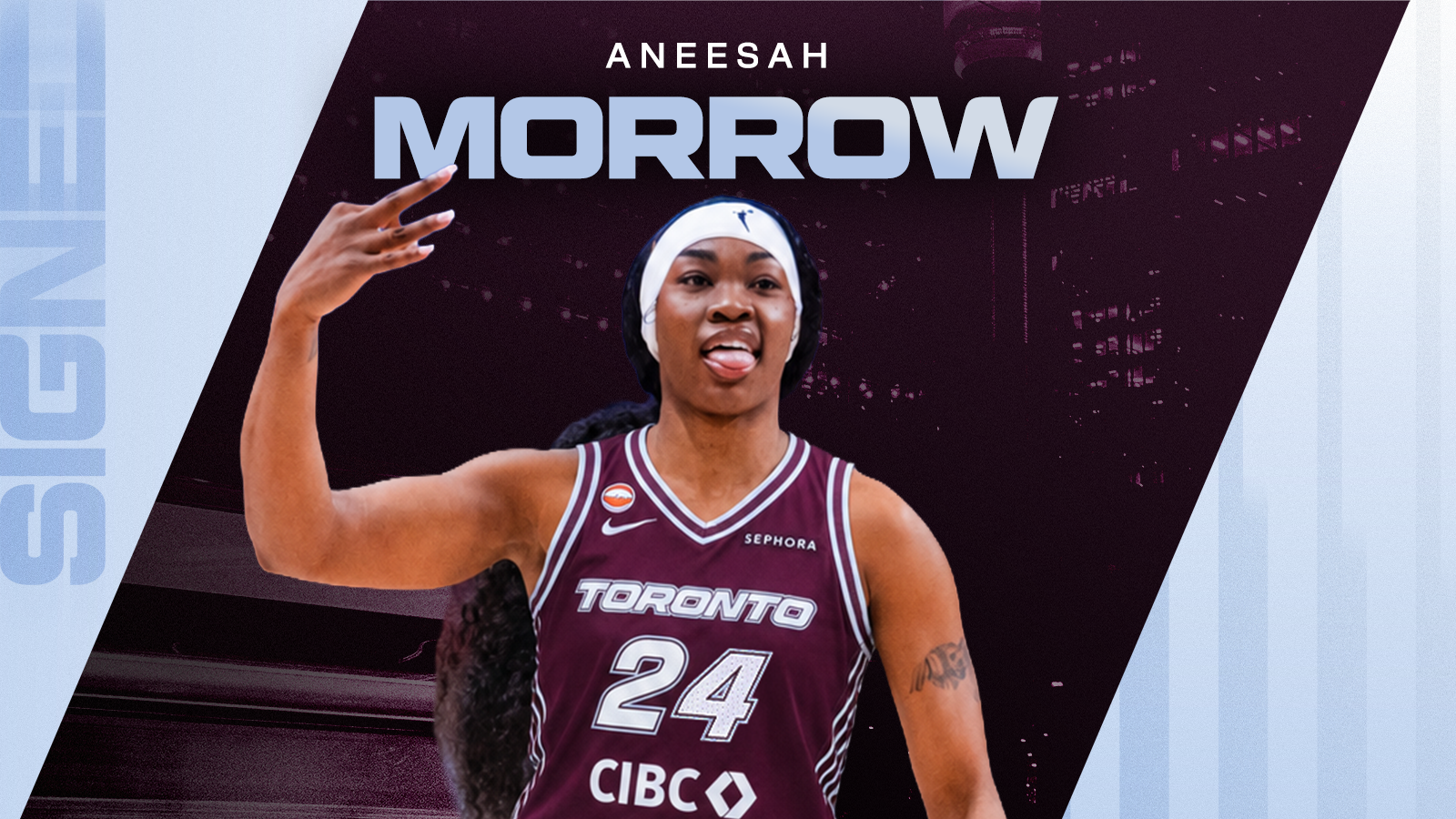 Toronto Tempo Acquire Forward Aneesah Morrow From Connecticut Sun